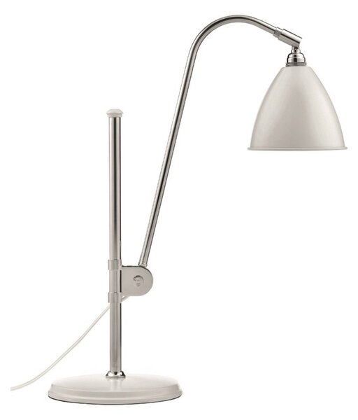 Bestlite BL1 Stolová Lampa ø16 Chrome/Matte White - GUBI