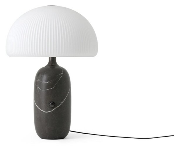 Stolové Lampa Vipp, stmievateľné, Sivá, Obývacia izba, Sklo