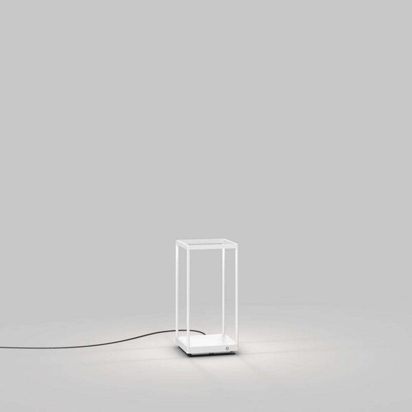 Stolové Lampa Serien Lighting, stmievateľné, Biela, Obývacia izba, Hliník