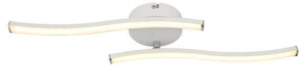 Globo 67178W - LED Prisadený luster TYLER LED/12W/230V biela