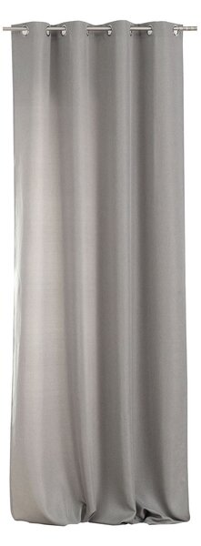 Záves BASIC s kolieskami 140x280 cm svetlosivý 1 ks