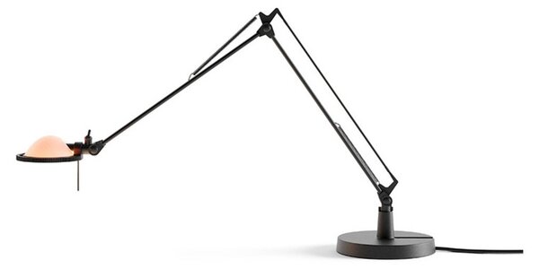 Berenice Stolová Lampa 30x30 Pink Glass/Black - Luceplan