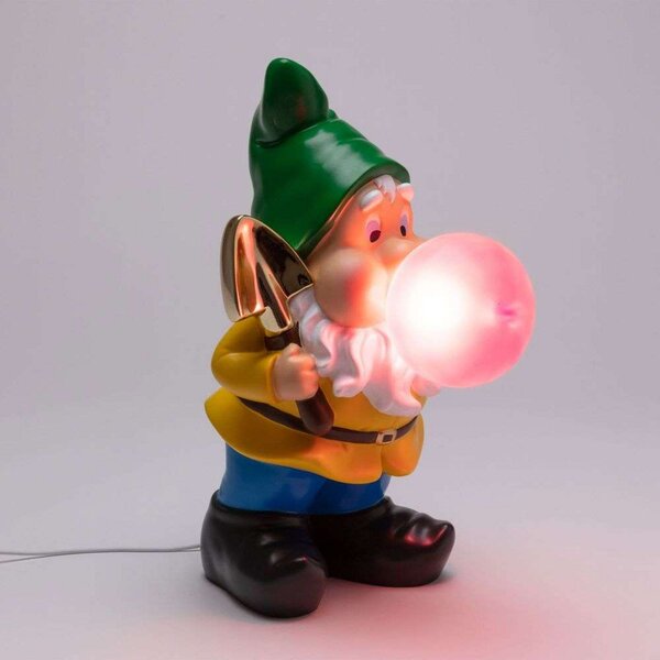Stolové Lampa SELETTI, stmievateľné, Viacfarebná, Obývacia izba, Plast
