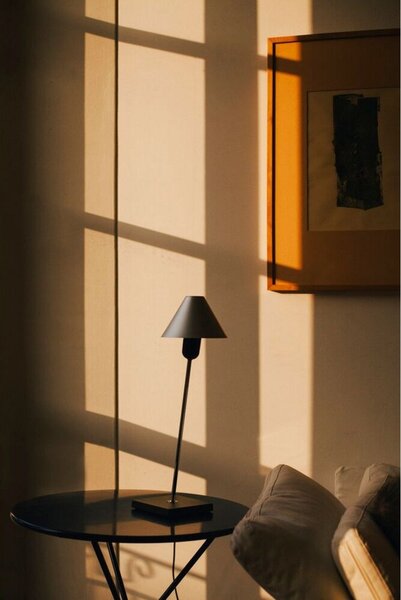 Stolové Lampa Santa & Cole, Čierna, Obývacia izba, Hliník