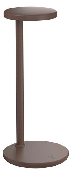 Stolové Lampa FLOS, stmievateľné, Hnedá / Hrdzavá, Obývacia izba, Hliník