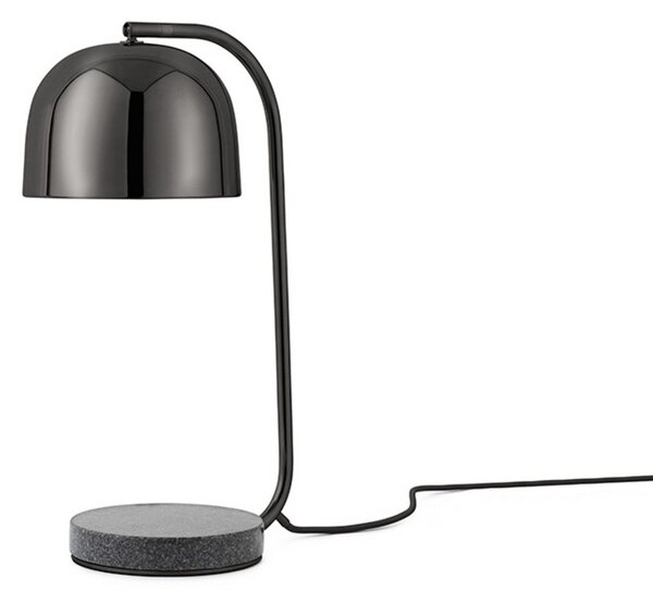 Stolové Lampa Normann Copenhagen, Čierna, Obývacia izba, Kov