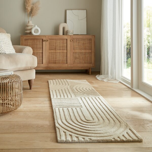 Flair Rugs , Behúň Solace Zen Garden Natural, 60x230, béžová, chodba / predsieň