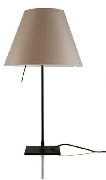 Stolové Lampa Luceplan, Hnedá / Hrdzavá, Obývacia izba, Hliník