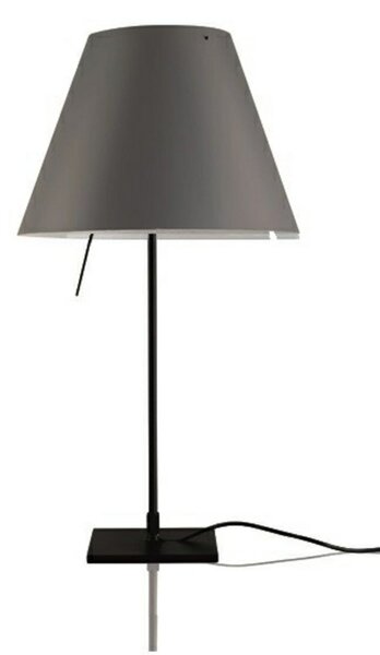 Costanzina Stolová Lampa Black/Concrete Grey - Luceplan