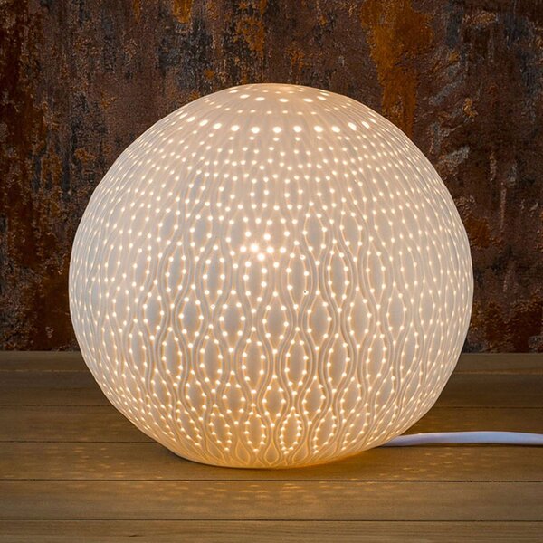 Dekoračná lampa Orient z porcelánu