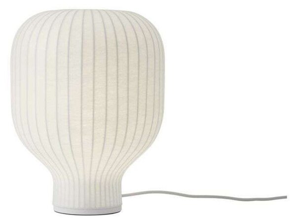 Stolové Lampa Muuto, Biela, Obývacia izba, Tkanina / Textil