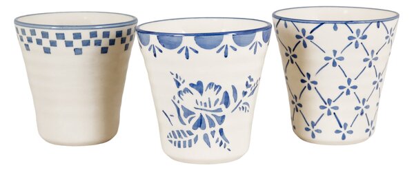 Kameninový Latte cup Marion Square Blue 250 ml