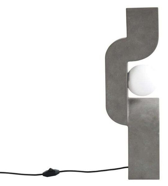 Stojacie Lampa 101 COPENHAGEN, stmievateľné, Sivá, Obývacia izba, Keramika