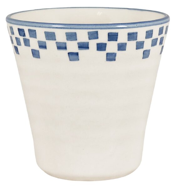 Kameninový Latte cup Marion Square Blue 250 ml