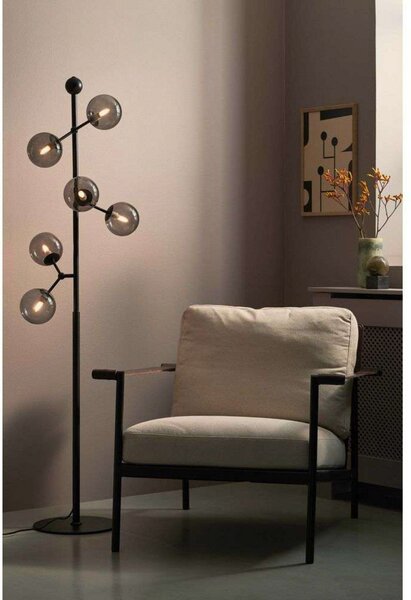 Stojacie Lampa Halo Design, Biela, Obývacia izba, Kov