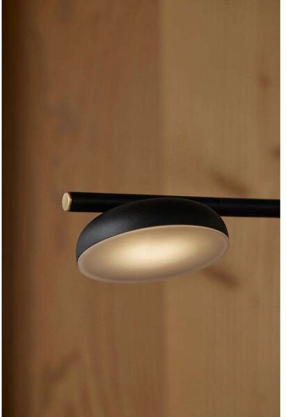 Stojacie Lampa Northern, stmievateľné, Béžová, Obývacia izba, Kov