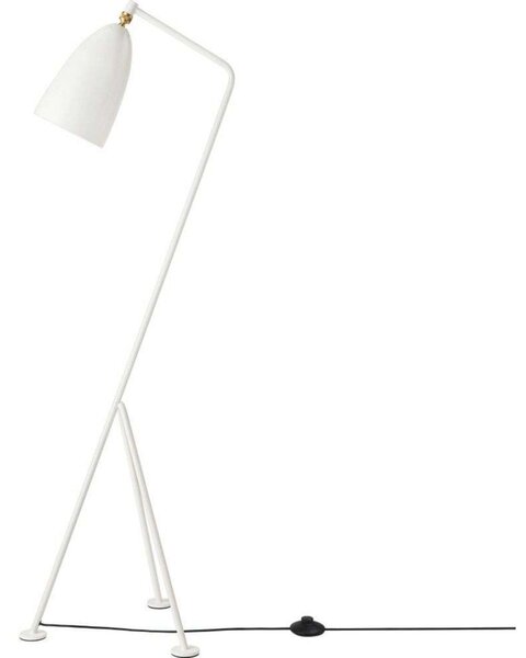 Gräshoppa Stojaca Lampa Glossy Alabaster White