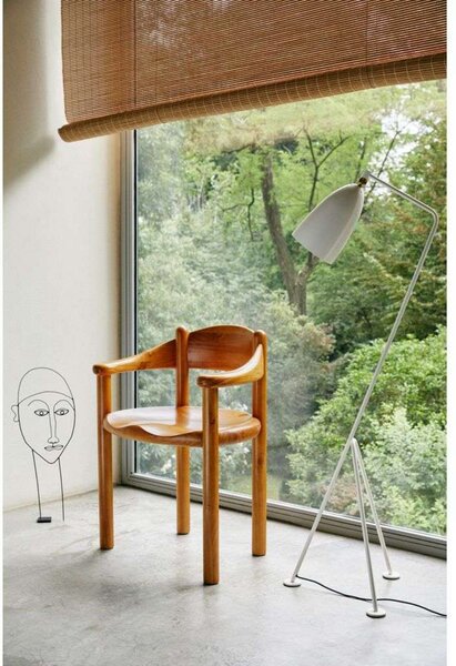 Gräshoppa Stojaca Lampa Glossy Alabaster White