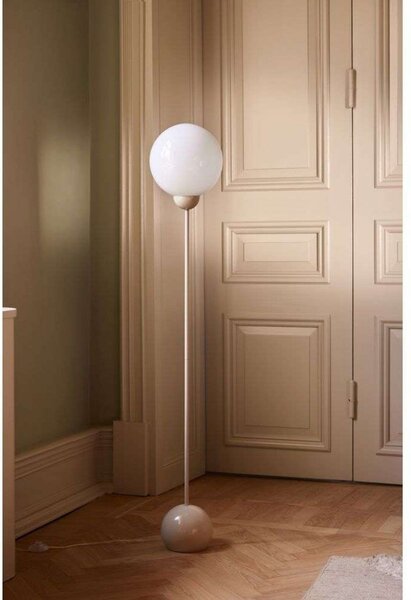 Stojacie Lampa Globen Lighting, Béžová, Obývacia izba, Kov