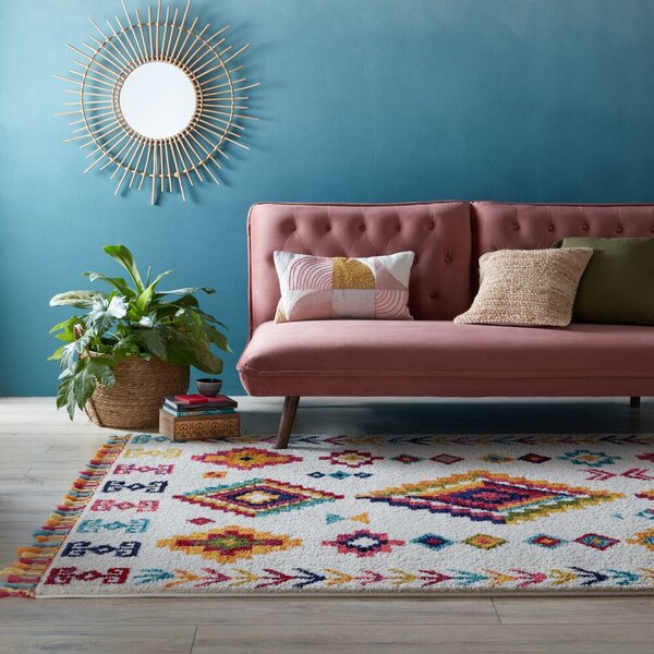 Flair Rugs , Kusový koberec Menara Coyote Cream, 80x150, viacfarebná, obývacia izba