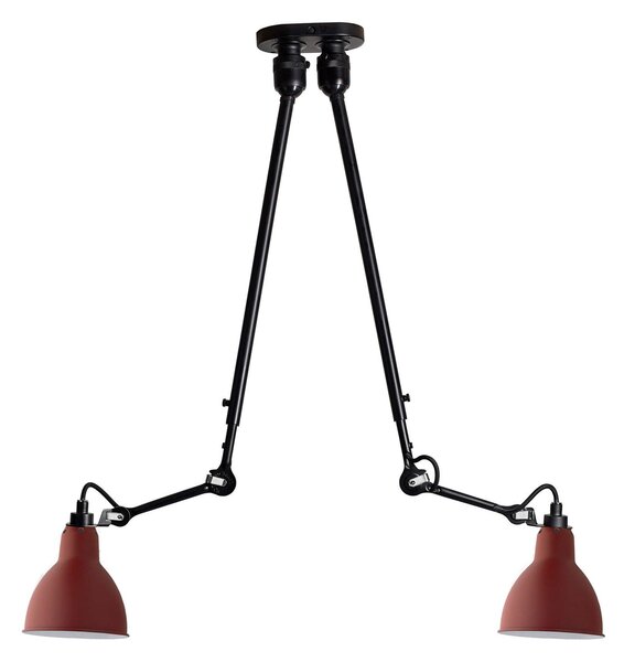 Stropné Lampa Lampe Gras, Červená, Obývacia izba, Kov