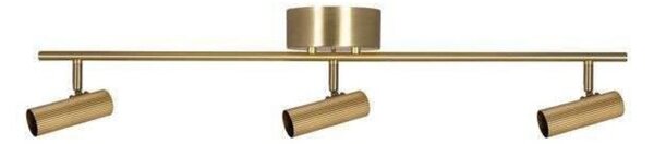 Hubble 3 Long Stropné Lampa Brushed Brass - Globen Lighting