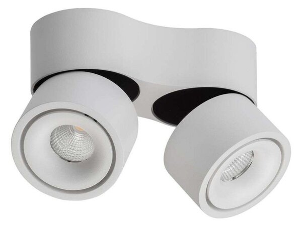 Stropné Lampa ANTIDARK, stmievateľné, Biela, Obývacia izba, Hliník