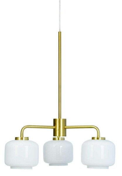 Lustre Dyberg Larsen, Arp 3, stmievateľné, Zlatá / Mosadz, Obývacia izba, Kov, Škandinávsky