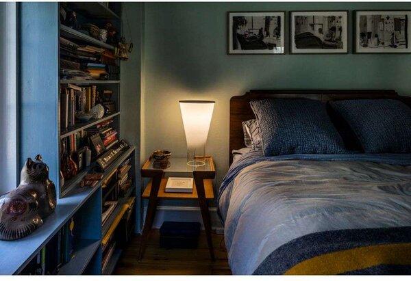 Stolové Lampa Foscarini, Transparentná, Obývacia izba, Sklo
