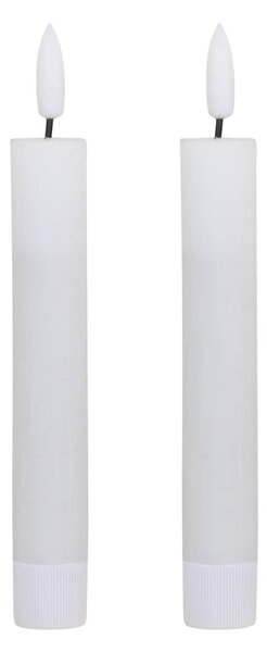 Vosková LED sviečka - set 2 ks