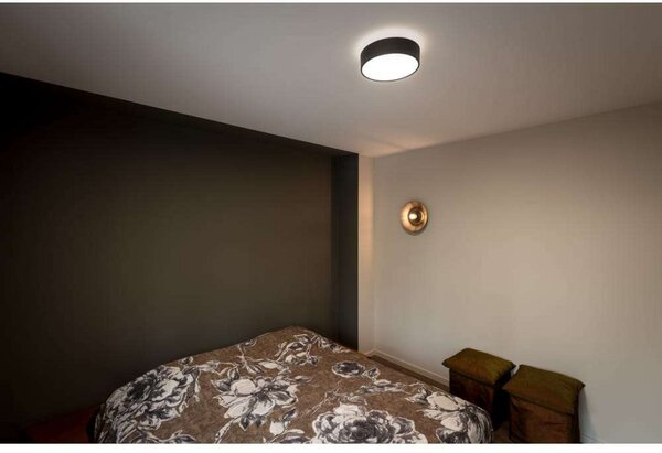 Stropné Lampa SLV, stmievateľné, Čierna, Obývacia izba, Hliník