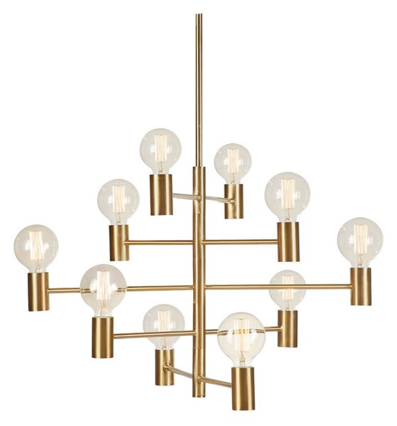 Lustre Markslöjd, Zlatá / Mosadz, Obývacia izba, Kov