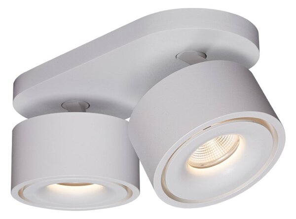 Stropné Lampa ANTIDARK, Biela, Obývacia izba, Hliník