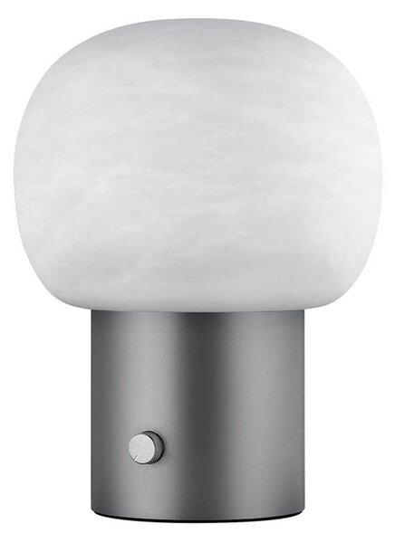 Stolové Lampa Blomus, Sivá, Obývacia izba, Hliník