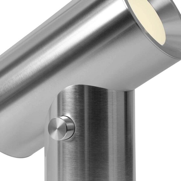 Stolové Lampa Muuto, Metalická, Spálňa, Hliník