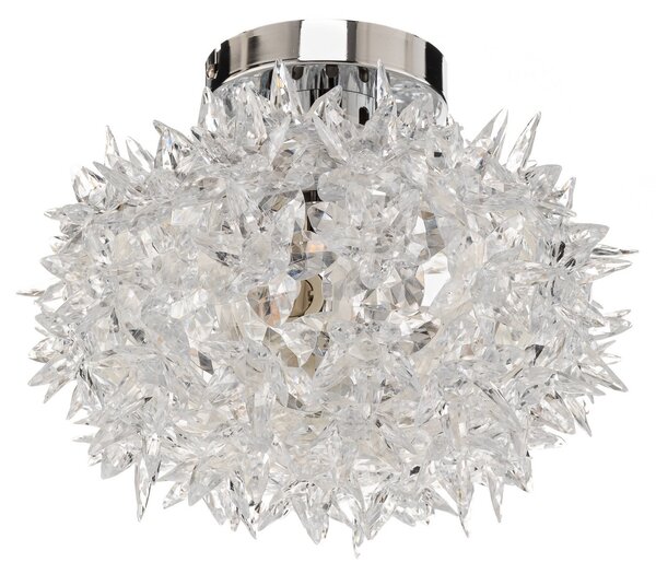 Stropné Lampa Kartell, Bloom CW2, Transparentná, Obývacia izba, Plast, Dizajnový