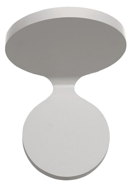 Nástenné Svietidlo Artemide, Rea 17, Biela, Obývacia izba, Kov, Dizajnový