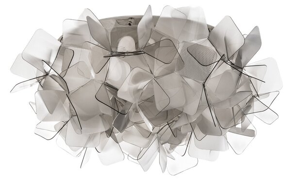 Stropné Lampa Slamp, Clizia, stmievateľné, Sivá, Obývacia izba, Plast, Dizajnový