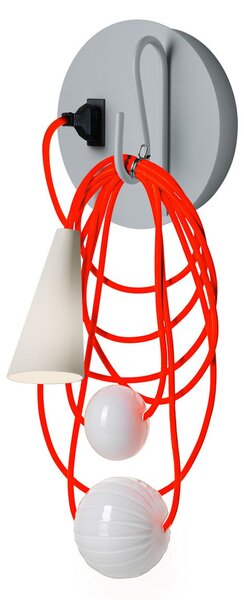Nástenné Svietidlo Foscarini, Filo, Viacfarebná, Obývacia izba, Kov, Dizajnový