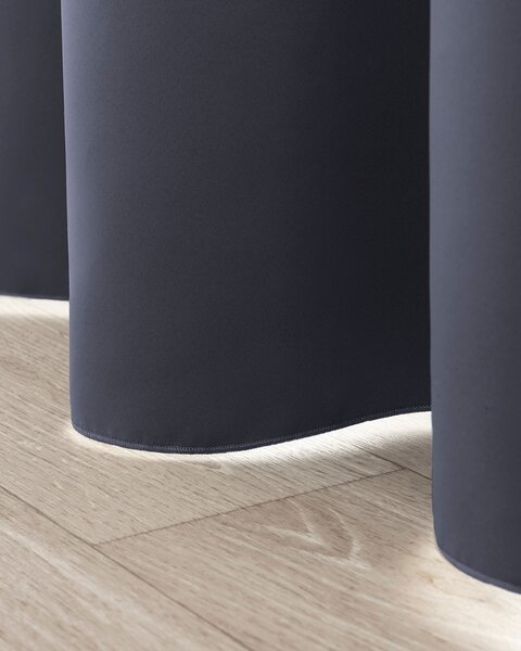 Zatemňovací záves na riasiacu pásku tmavosivý 140 x 280cm 1 ks