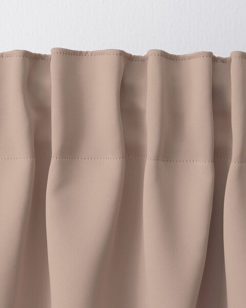 Zatemňovací záves na riasiacu pásku rose beige 140 x 280 cm 1 ks