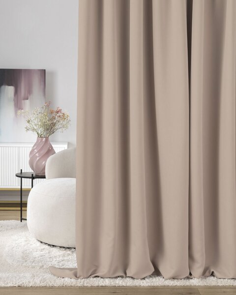 Zatemňovací záves na riasiacu pásku rose beige 140 x 280 cm 1 ks