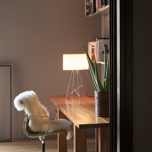 Stolové Lampa FLOS, RAY, stmievateľné, Biela, Obývacia izba, Kov, Dizajnový