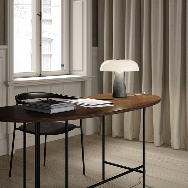Stolové Lampa DFTP by Nordlux, Glossy, Sivá, Obývacia izba, Kameň, Dizajnový