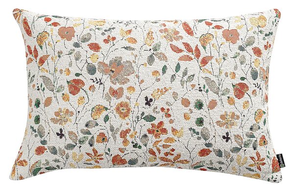 Karin - jednoduchá obliečka, 60x40cm farba produktu oranžová látka zapletaná, vzorované