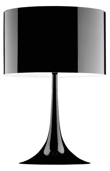 Stolové Lampa FLOS, SPUN, stmievateľné, Čierna, Obývacia izba, Kov, Dizajnový