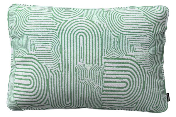 Gabika so šnúrkou, obliečka 60x40cm farba produktu zelená látka zapletaná, vzorované