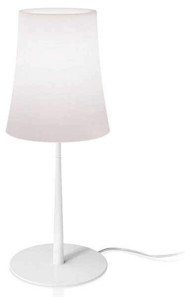 Stolové Lampa Foscarini, Birdie Easy Grande, Biela, Obývacia izba, Kov, Dizajnový