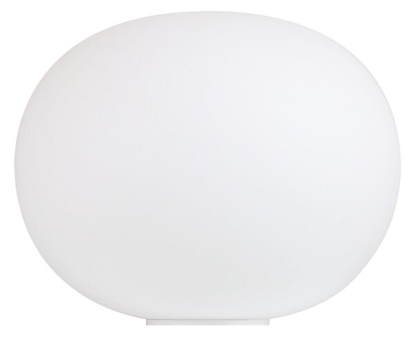 Stolové Lampa FLOS, GLO-BALL, stmievateľné, Biela, Obývacia izba, Sklo, Dizajnový