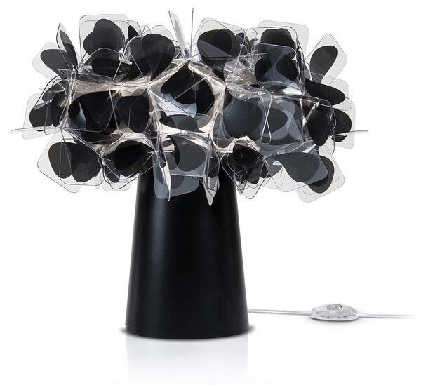 Stolové Lampa Slamp, Clizia Mama Non Mama, Čierna, Obývacia izba, Plast, Dizajnový